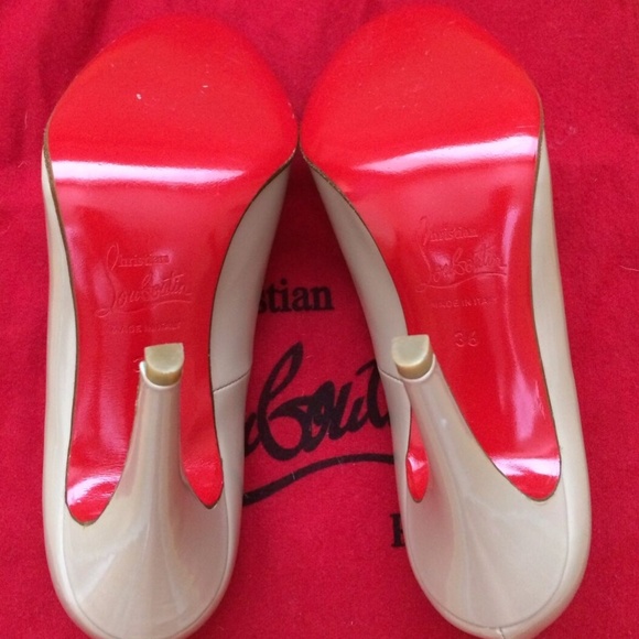 100% Authentic Christian Louboutin Simple Patent Leather Pumps - Picture 3 of 6